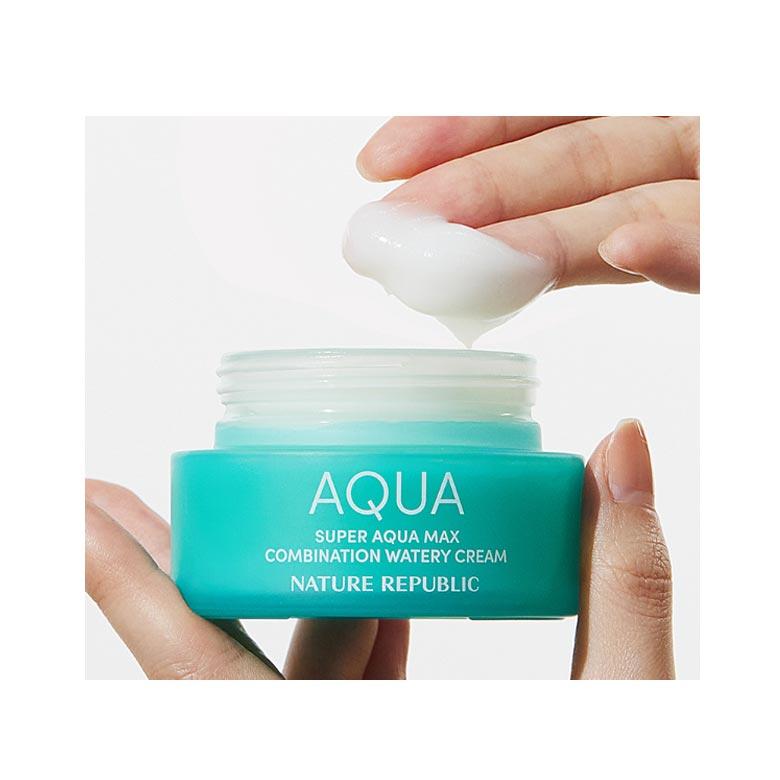Nature Republic Комбинированный водянистый крем Super Aqua Max 80 мл