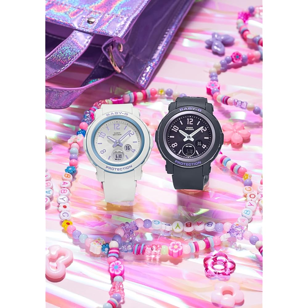 Casio Baby-G BGA-290DR-1AJF Женские Черные Часы Аналогово-Цифровой Дисплей