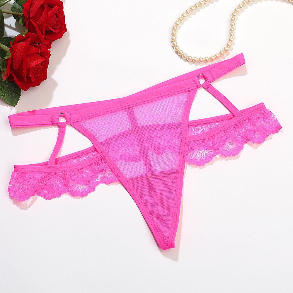 Сексуальные прозрачные сетчатые стринги - соблазнительное нижнее белье с Т-образной спинкой для женщин (Стиль 9004)