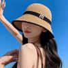 Foldable Bow Fisherman Hat UV Protection Sunscreen Bucket Cap Fashion Woman Sun Hat  Camping