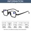 Square Frame Anti Blue Light Far Sight Eyewear Eyewear Presbyopia Eyeglasses Reading Glasses