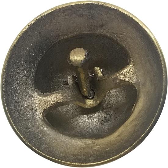 Solid Victorian Brass Help Desk Bell