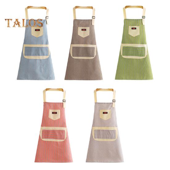 Женский фартук с регулируемым ремешком, маслостойкий корейский стиль, милый фартук с легко чистящимся ремешком для выпечки