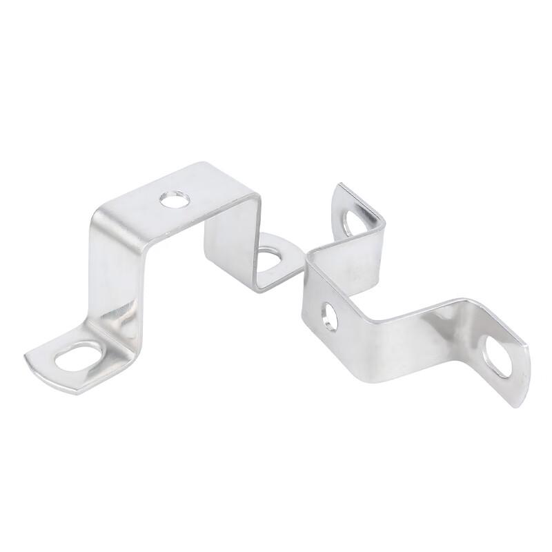 GUWANJI 304 Stainless Steel Square Pipe U-Clamp