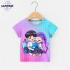 T-Shirts Girls Casual Fashion Cartoon Printed Short Sleeve Kids Comfort Girl T-Shirt Clothing Top