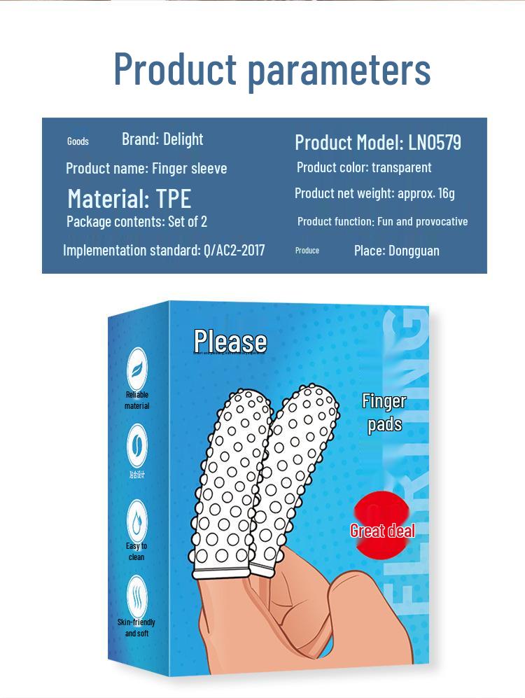 Men's Wolf Tooth Finger Cots: Fun Adult Products with Lizard, Scorpion, and Spider Covers