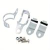 Adjustable Motorcycle Turn Signal Light Mount Bracket Light Lamps Holder Lamp Holder Clamp Bracket Fork Mount Clamp