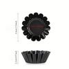 12 форм для яичных тартов из углеродистой стали, утолщенные формы для кексов и печенья в форме хризантем, антипригарные формы для пирогов, пиццы, кексов и маффинов.