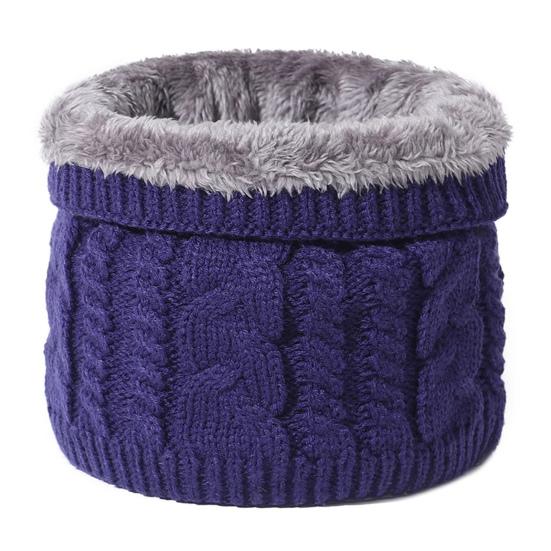 Женский мужской термошарф однотонный с фактурой кручения, утолщенная плюшевая подкладка, теплый шарф для шеи, ветрозащитный шарф для защиты от холода