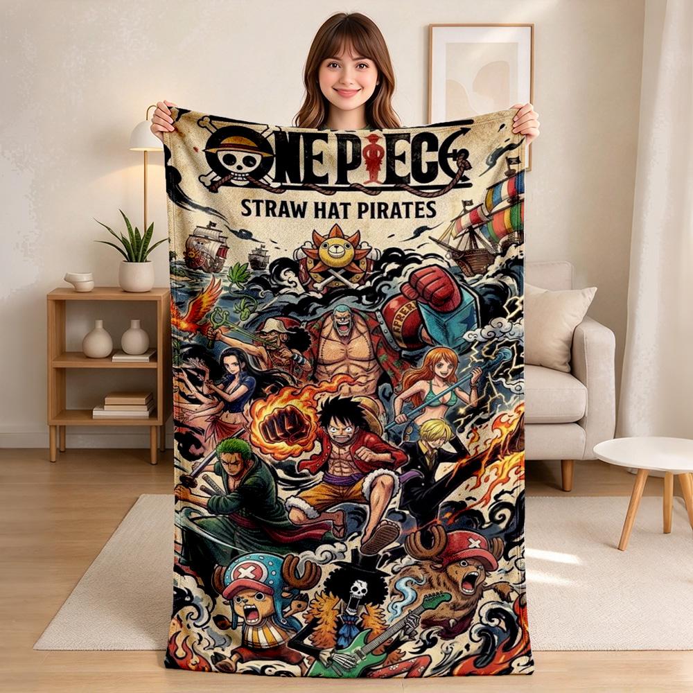 One PieceSoft Throw Blanket Flannel Blanket Warm Sofa Bed Camping home Decor Unique Christmas Gift C3112