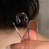 Старые Серьги-Булавки Серебристый Микс Эстетика Y2K Унисекс Аутсайдер Рок Грязь Украшения Для ЭМОЦИОНАЛЬНЫХ Модных Энтузиастов