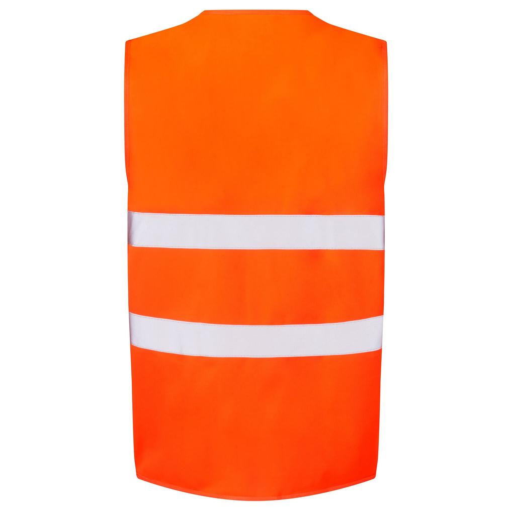 Ultimate Clothing Collection Унисекс, 4-полосный жилет Hi-Vis для взрослых