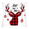 New Christmas Pillowcase Christmas Ball Print Elk Home Decoration Holiday Pillowcase