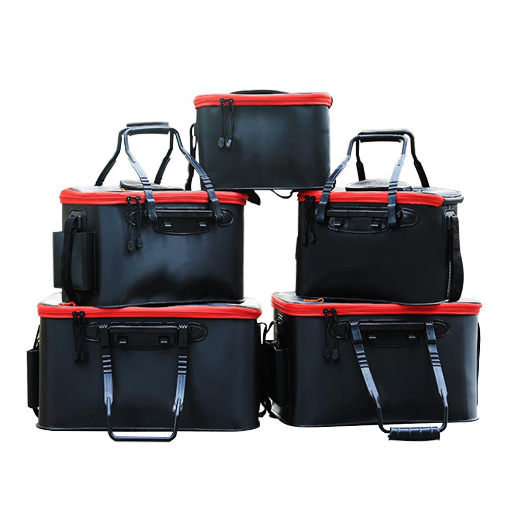 Портативный складной утолщенный ящик для рыбалки из ЭВА, ведро для рыбалки на открытом воздухе, сумка для снастей, ящик для рыбы 11/19/23/28/35 л