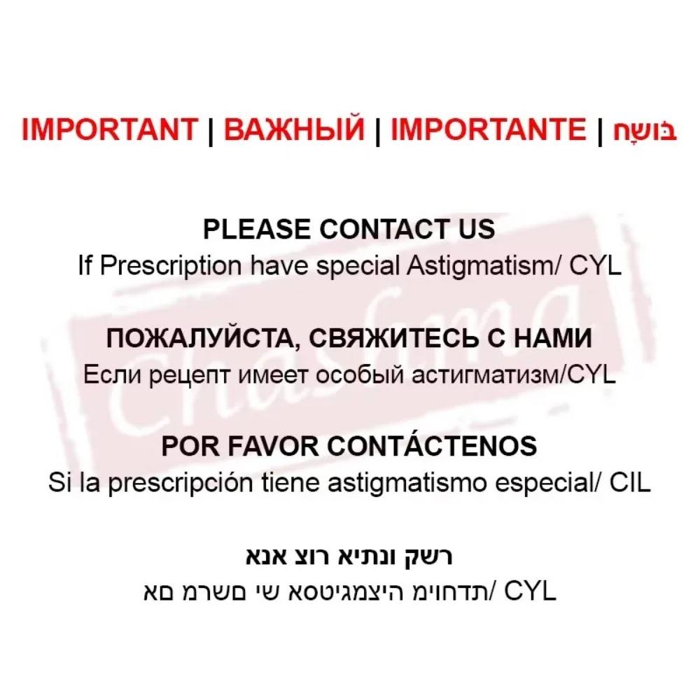 Women Prescription Eyeglasses Myopia Optical Lenses Photochromic Multifocal Progressive Recipe Glass for Female