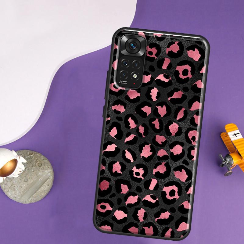 Чехол с принтом тигра, леопарда, пантеры Для Xiaomi Redmi Note 12 11 10 8 9 Pro 9S 10S 11S 12S Redmi 12C 10C 9C 10A Задняя крышка