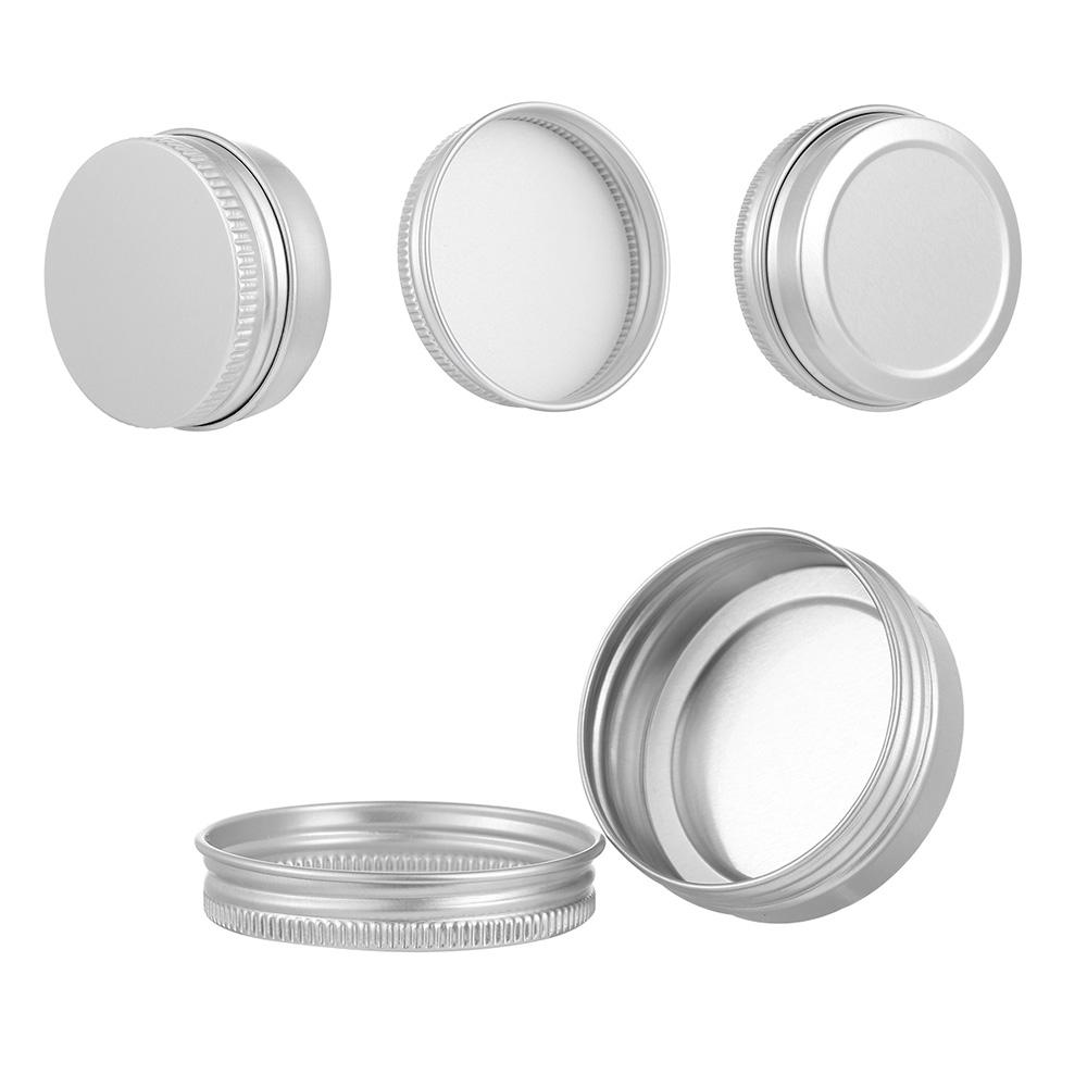 Canisters Cap Upper Screw Cosmetic Pot Jar Makeup Storage Empty Aluminium Bottles Tin Container