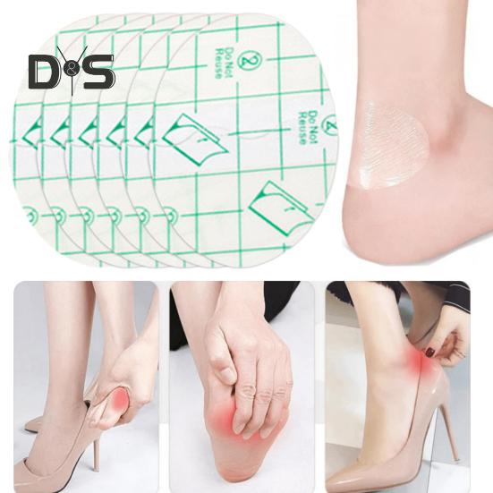 Невидимые накладки на пятки, противоизносные наклейки, водонепроницаемая полиэтиленовая пленка, защитные накладки на пятки, прозрачные наклейки на каблуки для высоких каблуков, защита для ног от пота