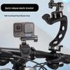Силиконовое Эластичное Крепление для Камеры DJI Osmo Action - Вращающееся Крепление на Руль для Велосипеда и Прямых Трансляций.