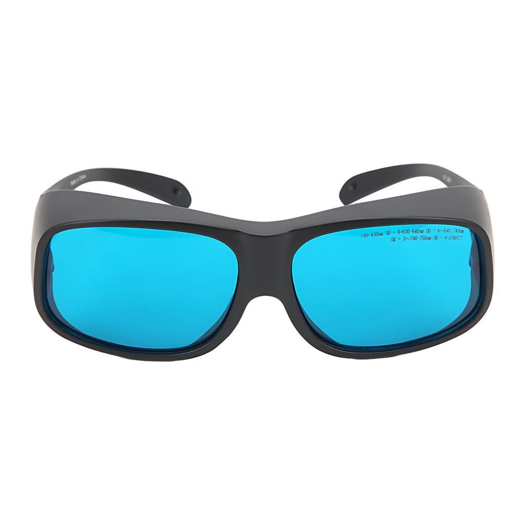 650nm Laser Safety Goggles Anti Laser Glasses with Wrap Around Design Fit Myopia GogglesBlack