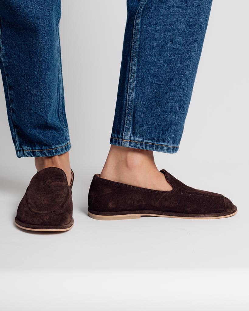 Suede Shoes Krula 38100 36 Brown