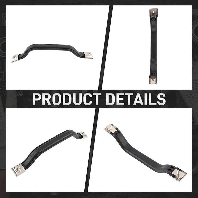 1/2 шт. Ремень для внутренней ручки двери автомобиля из нержавеющей стали, подходит для Jeep CJ-5 CJ-7 CJ-8 Wrangler YJ 55009801K