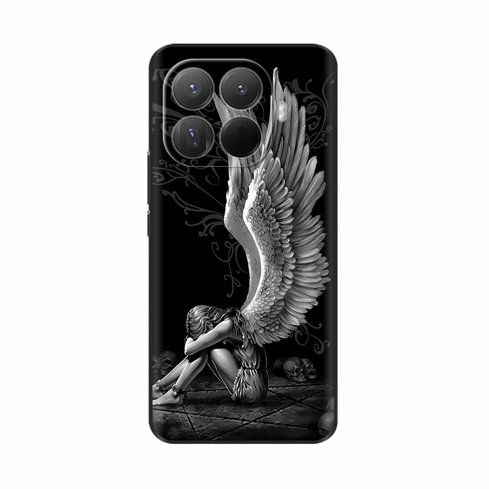 Чехол для Xiaomi 15T Pro Крутой Череп Мягкий Матовый Силиконовый Чехол-накладка для Xiaomi 15T mi15T Pro Funda Полная Защита Чехол для Телефона