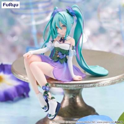 Vocaloid Hatsune Morning Glory Miku Японская пробка для лапши Фигурка в коробке 14 см, Великобритания