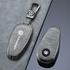 ABCD1 Zinc Alloy Car Smart Key Case Cover Keychain Shell for VW Volkswagen Touareg 2011 2012 2013 2014 2015 2016 2017 2018 Accessories