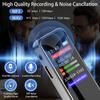 0.96 Inch TFT Colour Screen Digital Voice Recorder Mini Voice Activated Audio Recorder MP3 Player 48 Hours Long Working Time