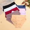 4Pcs Lace Plus Size Underwears Women's Sexy Panties High Quality Striped Briefs Girls Solid Sports Comfortable Lingerie