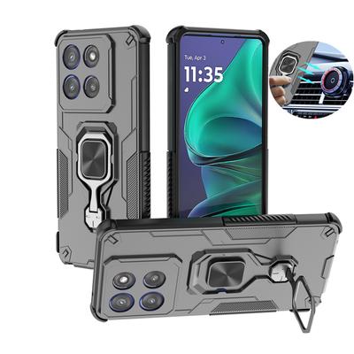 Для Motorola Moto Edge 60 Stylus 5G Чехол Противоударный Магнитный Держатель-Кольцо Бронированный Чехол Для Moto Edge60 Stylus Защитная Крышка Камеры
