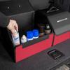 Car Leather Storage Box Auto Trunk Organizer Bag Accessories For Mercedes Benz AMG GLC W203 W206 W220 W205 W211 W212 W201 W210