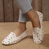 35-42 Large Size Spring and Summer Women's Shoes Casual Versatile Breathable Hollow Hole Flat Sole Shoes