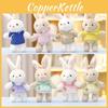 Hoodie Bunny Plush Keychain Toy Doll Cute Gift For Kids And Backpack Decoration