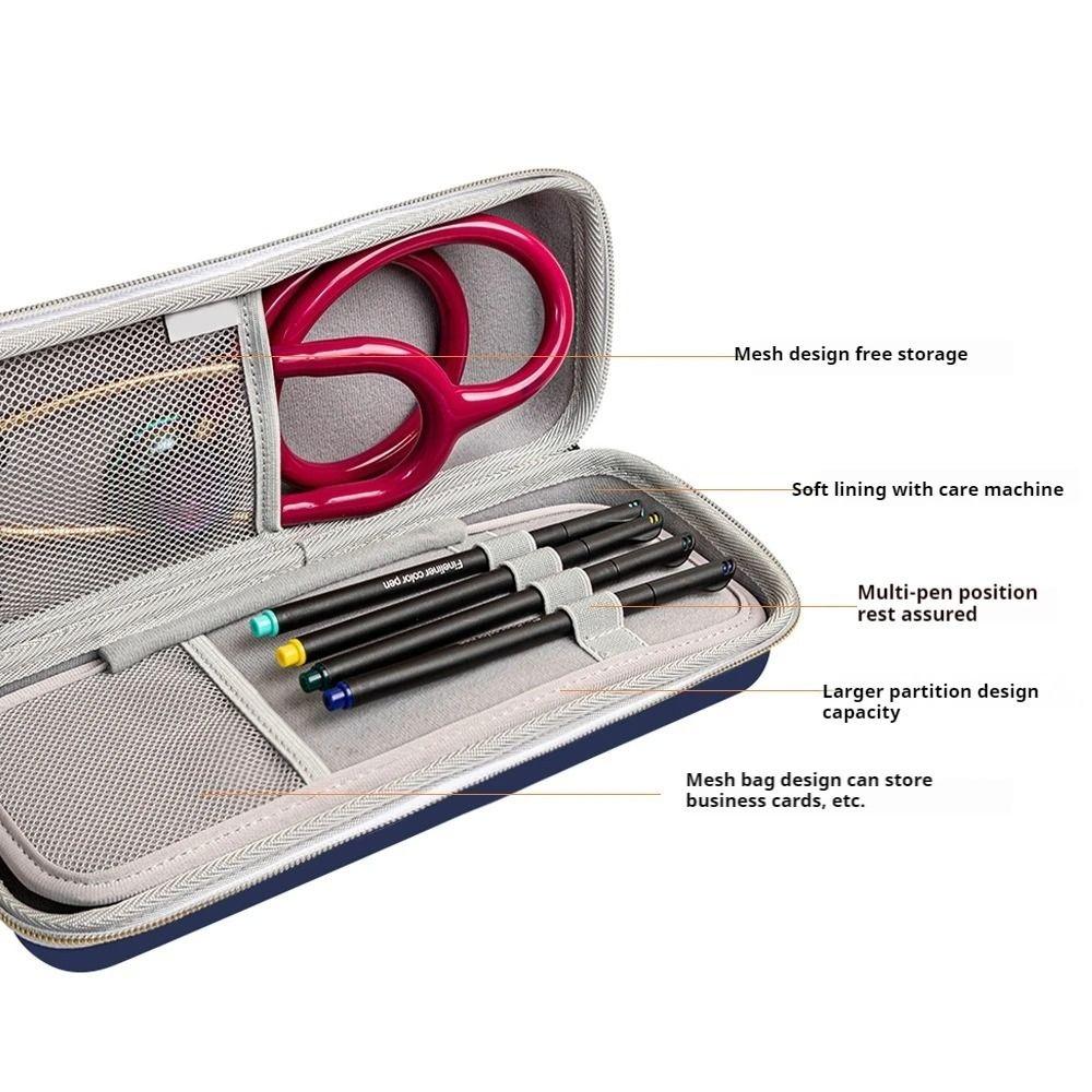 Hard Stethoscope Case Portable Travel Carrying Case 2024 Storage Box for 3M Littmann Classic III