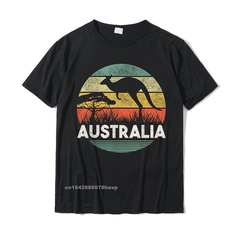 Australia Day Shirt Funny Australian Kangaroo Vintage Gift TShirt Unisex Funky Casual Tops Shirt Cotton T Shirts Fashionable