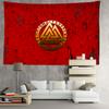 Logo Tapestry Wall Hanging Bohemian Hippie Tapiz Carpet Beach Mat Bedroom Living Room Dormitory Art Room Decor