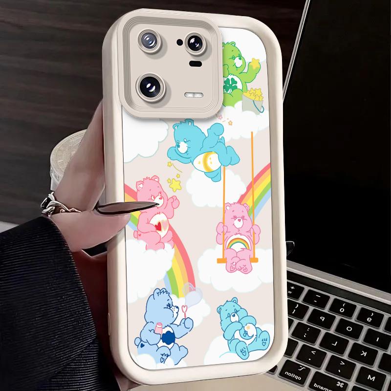 Чехол C-Care B-Bears для Xiaomi Mi 15 14 14T 13 13T 12 11 11T Lite POCO X7 X6 5G X5 X3 NFC F6 F5 M7 M6 Pro 4G Мягкий чехол Funda
