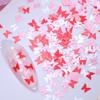 12Grids 3D Butterfly Sequins Nails Art Glitter Flakes Charms Decoration Manicure Accessories for Gel Nail Polish Design Supplies