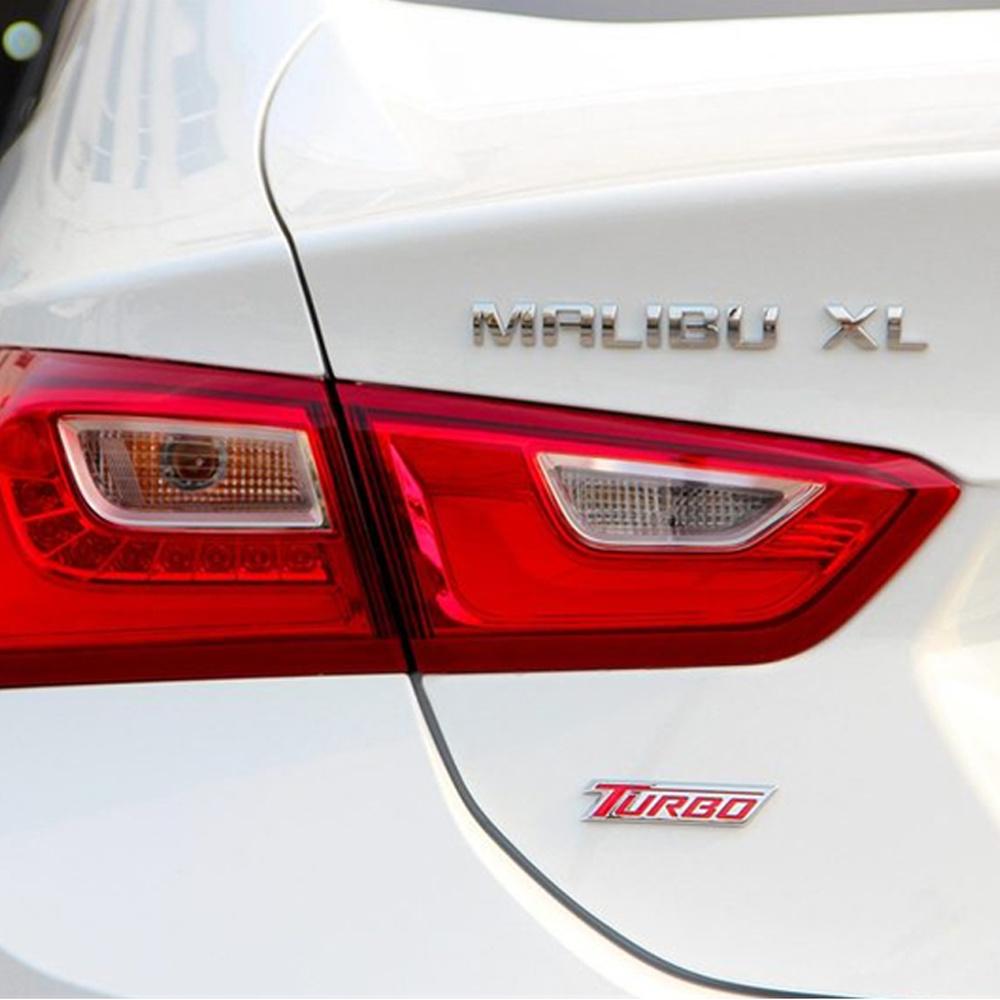 3D Металлический TURBO Значок Наклейка на Крыло и Багажник Автомобиля для Buick Chevrolet Malibu VW Ford Jeep Honda Kia