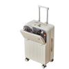 Multifunctional Front-Opening Travel Trolley Suitcase