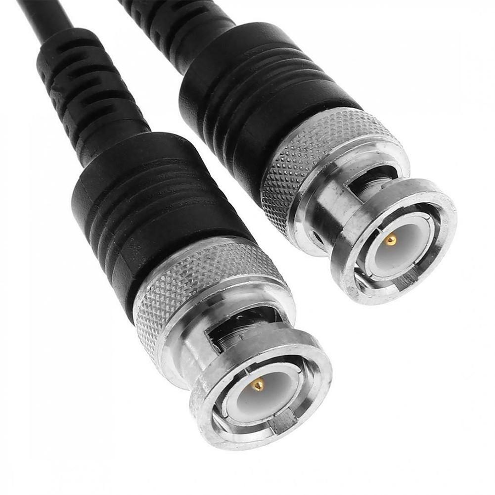 2x BNC Test S Set Male Plug Q9 To Hook Clip Test Probe for Oscilloscope