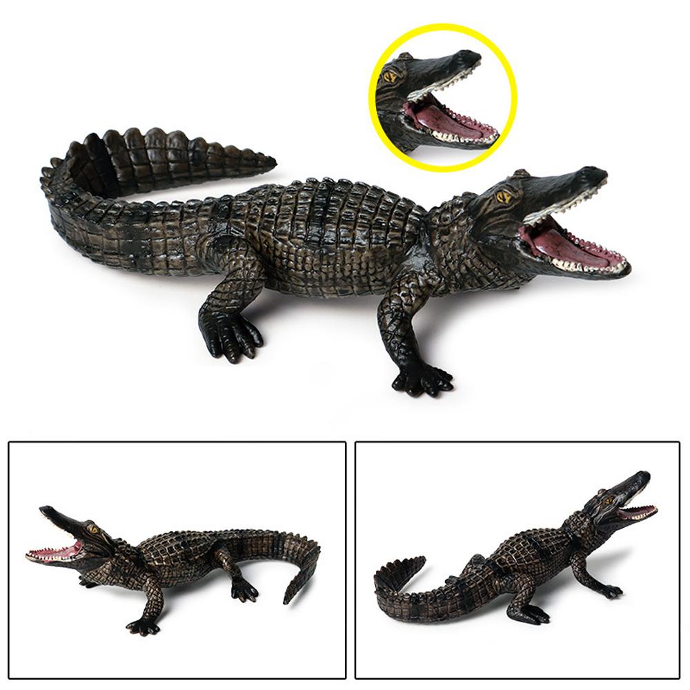 Life Model Gift Simulation Animals Toys Crocodile Model Educational Toys Crocodile Action Figures