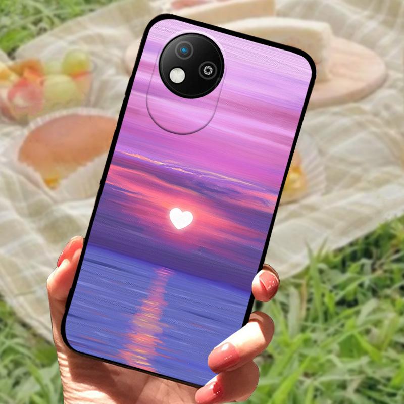 Чехол для ZTE Blade A35 Lite A35 Core Задняя крышка Модный Милый Мягкий Силиконовый ТПУ Чехлы для Телефона для ZTE Blade A35 Core A35 Lite Funda
