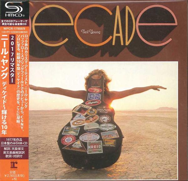 CD НИЛ ЯНГ Decade WPCR178089 Reprise Records 2017 Япония Оби Поп