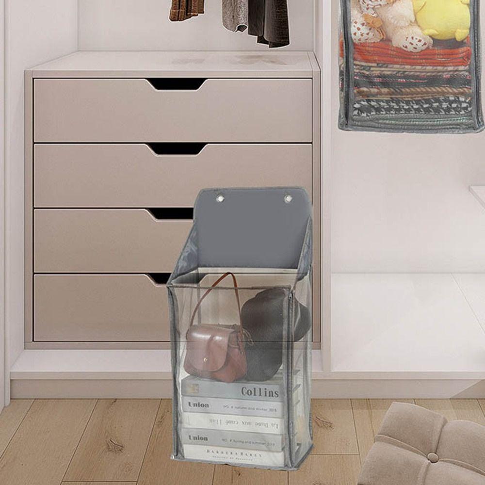 Space Saving Over the Door Laundry Hamper Large Capacity Dirty Clothes Storage Bag  Bathroom