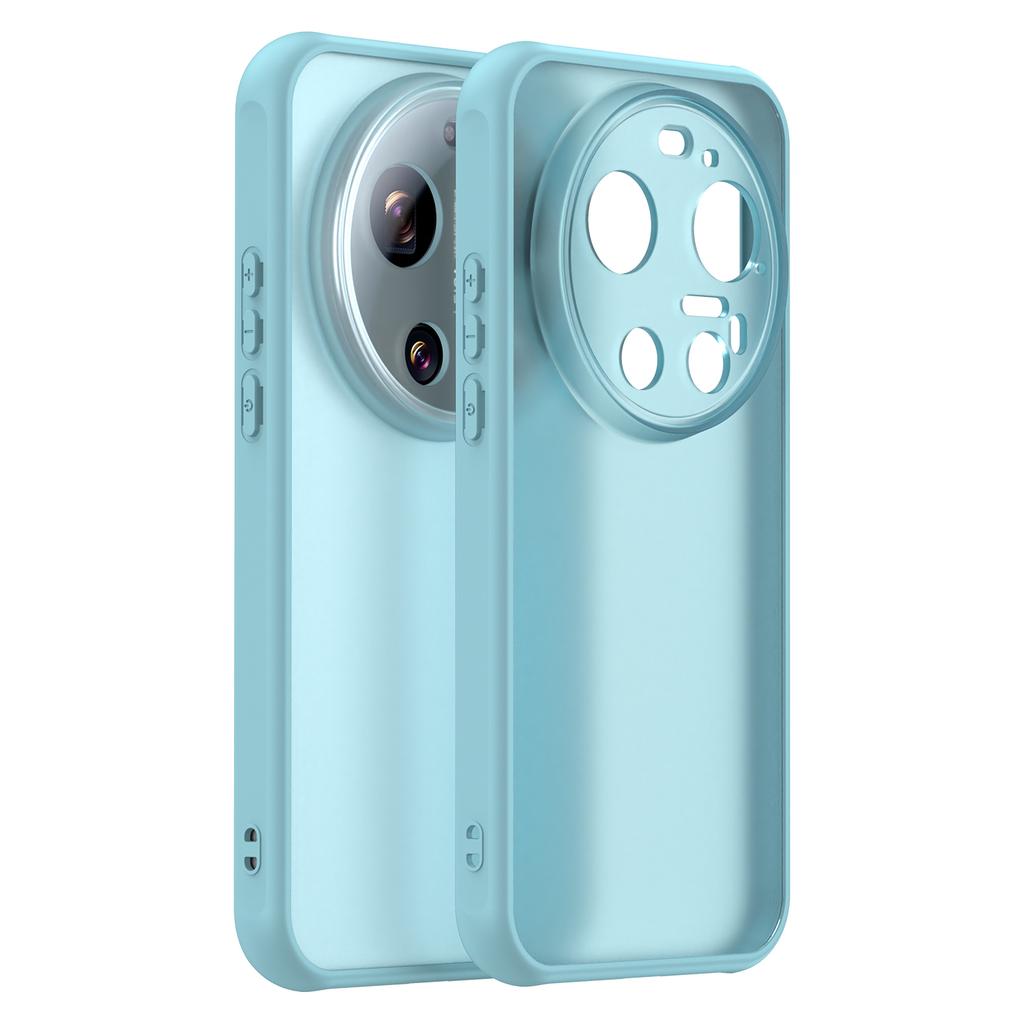 For Xiaomi 17 Ultra 5G Case Drop Proof Airbags Frosted Translucent PC + TPU Phone Back Cover