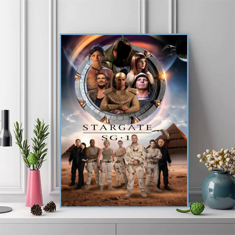 Stargate Sg1 100% Round Full Drill 5D DIY Diamond Painting Embroidery Cross Stitch Rhinestone Decor