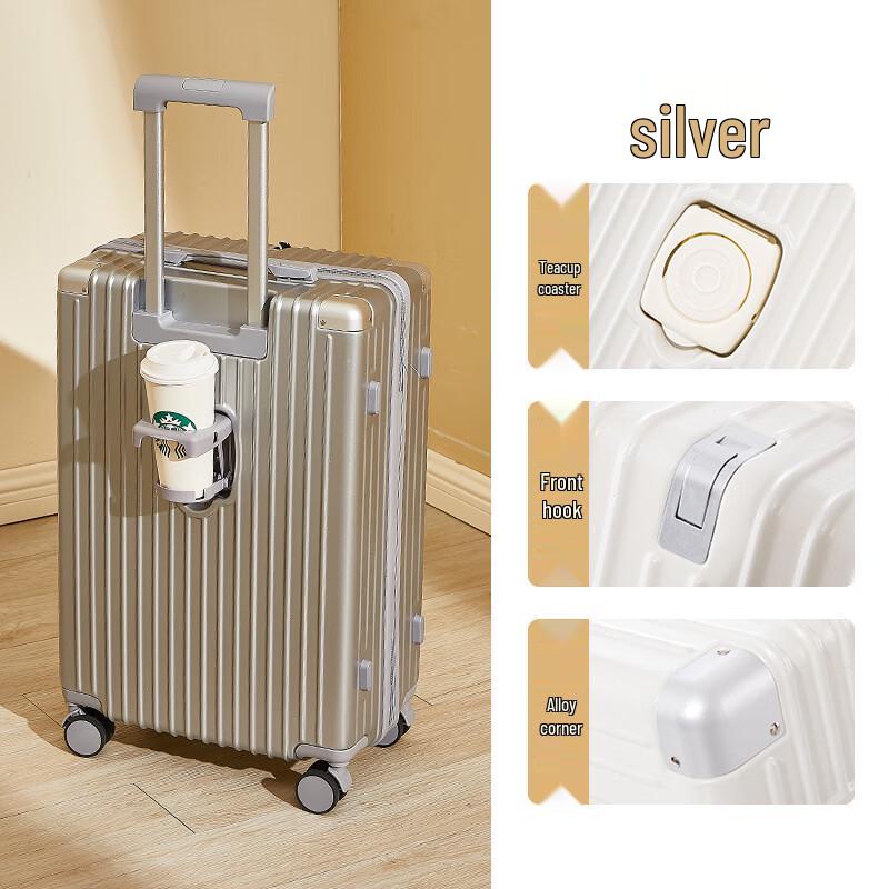 JOURHEY SHI Durable ABS Spinner Luggage